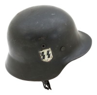 German M35 Double Decal SS Helmet