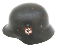 German M35 Double Decal SS Helmet - 2