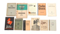 Rare Lot Of WWII German Soft Cover Publications