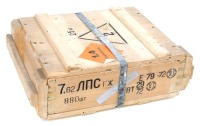 Crate of 7.62X54R Ammunition