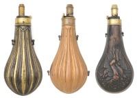 Trio Of Powder Flasks