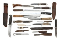 Grouping Of Fixed Blade Knives - 2