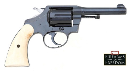 Colt Police Positive Special Double Action Revolver Identified to Lt. Otto F. Schlett