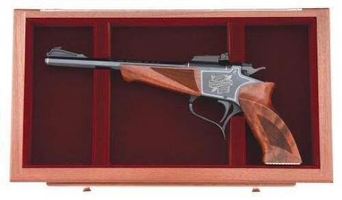 Thompson/Center Contender 25th Anniversary Cased Set Single Shot Pistol Presented to Designer Warren Center