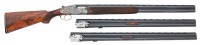 Fine Beretta S3 EELL Sidelock Double Ejectorgun Three Barrel Set