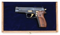Lovely Sig Sauer P226 Massachusetts State Police Uniform Division 75th Anniversary Semi-Auto Pistol