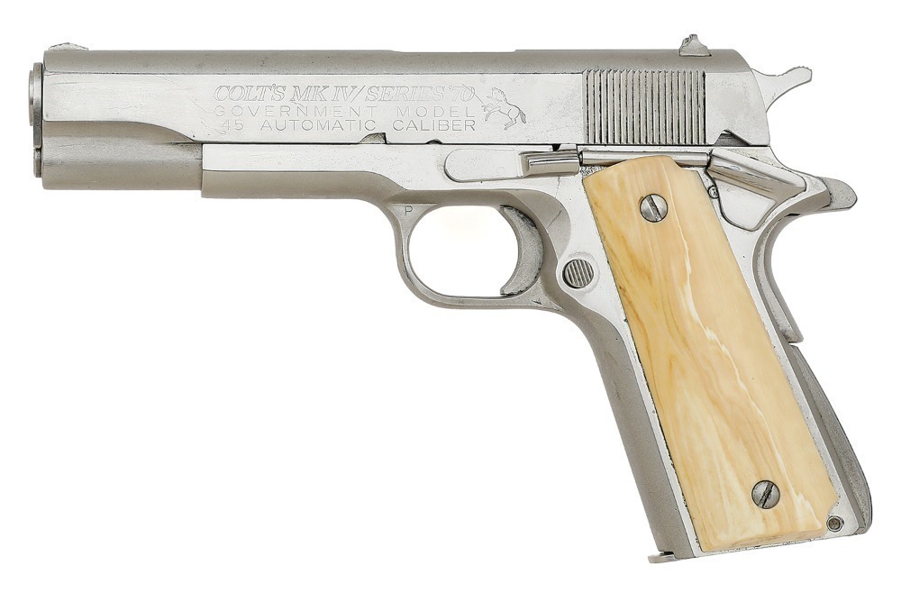 Unusual Colt Government Model Semi-Auto Pistol
