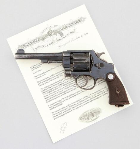 Smith & Wesson 1937 Brazilian Contract Hand Ejector Revolver