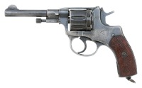 Russian Model 1895 Nagant Double Action Revolver by Tula