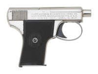 Scarce Nickel-Finished Harrington & Richardson 25 Self-Loading Pistol