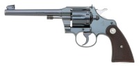 Colt Officers Model Target Double Action Revolver