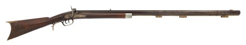 Unmarked American Halfstock Percussion Rifle