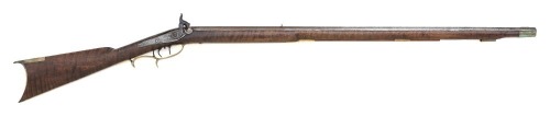 Dainty Pennsylvania Fullstock Percussion Rifle by William Craig