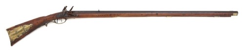Unmarked American Fullstock Flintlock Rifle