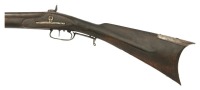 Unmarked American Fullstock Percussion Rifle - 3