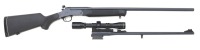 Rossi &ldquo;Matched Pair&rdquo; Single Barrel Shotgun with 243 Winchester Barrel