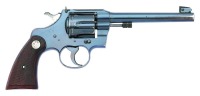 Colt Officers Model Target Double Action Revolver