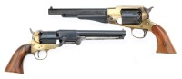 Pair of Reproduction Percussion Revolvers This lot includes a Hawes 44 Navy Model Percussion Revolver