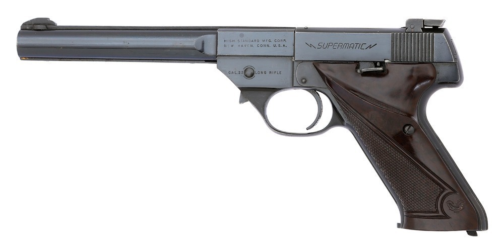 High Standard First Model Supermatic Semi-Auto Pistol