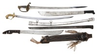 Swords, Machete and Scabbards