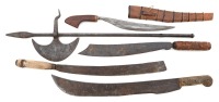 Machetes and Axe