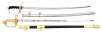 Pair of Contemporary U.S. Officer&rsquo;s Swords