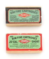 Pair of Western 22 Short Boxes