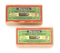 Pair of Peters 22 Short Boxes
