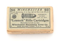 Collectible Winchester 22 Short Cartridge Box