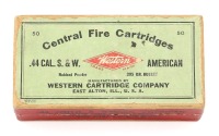 Collectible Western .44 Caliber S&W American Cartridge Box