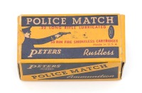 Collectible Peters Police Match 22 LR Cartridges