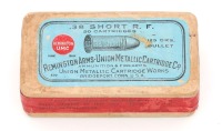 Collectible Remington 38 Short Rimfire Cartridges
