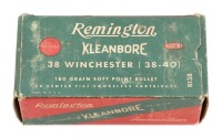 Vintage Remington 38 Winchester (38-40) Cartridges
