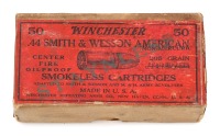 Collectible Winchester 44 Smith and Wesson American Cartridges