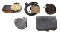 Buckles and Leather Lot