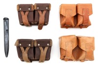 Ammunition Pouches and Knife Scabbard