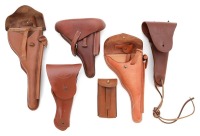 Lot of Reproduction Leather Items