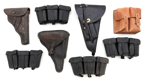 Lot of Original Leather Items