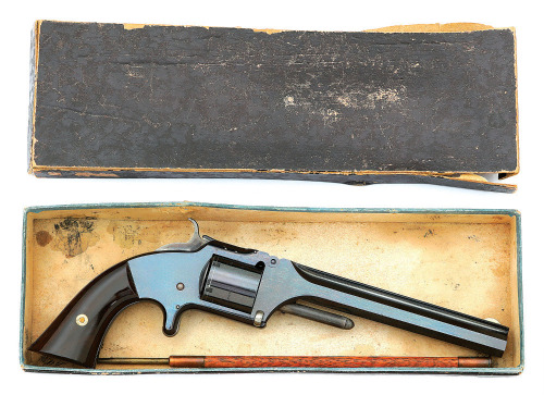 Very Fine Smith & Wesson No. 2 Army Revolver with Rare Original Box