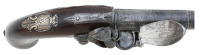 Wonderful Pair Of 18th Century British Silver Mounted "Queen Anne" Flintlock Pistols By Griffin Of Bond Street - 3