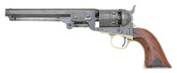 Rare Colt Model 1851 Fourth Model Navy Revolver with Enfield Cartouche