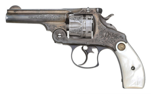 Fine Smith & Wesson Factory Engraved 44 Double Action Revolver