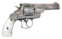 Fine Smith & Wesson Factory Engraved 44 Double Action Revolver - 2