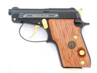 Beretta 21A Bobcat Gold Trim Semi-Auto Pistol