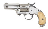 Attractive Merwin, Hulbert & Co. Pocket Army Open Top Single Action Revolver - 2