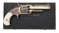 Fine Cased Two-Tone Smith & Wesson No. 1 1/2 Second Issue Revolver Presented To Police Sergeant William J. Brown - 2