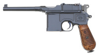 Excellent German Mauser C96 M30 Semi-Auto Pistol with Original Stock - 2