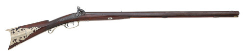 Attractive New York Percussion Double Rifle