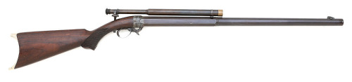 Fine Percussion Underhammer Sporting Rifle By William Billinghurst Of Rochester, New York