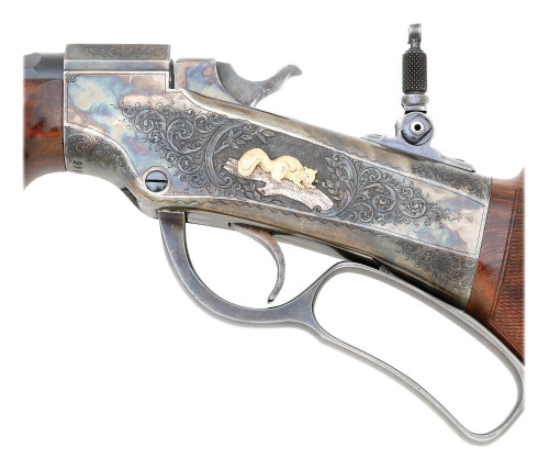 Wonderful Custom Alvin White Engraved Marlin Ballard No. 3 Sporting ...